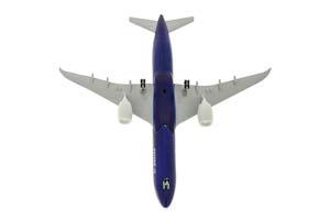 BOEING 787 DREAMLINER ORIGINAL PAINT / МОДЕЛЬ САМОЛЕТА БОИНГ 787 ДРИМЛАЙНЕР ОРИГИНАЛЬНАЯ ОКРАСКА (ДЛИНА 20 СМ) — фото 9