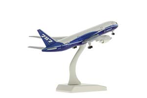 BOEING 787 DREAMLINER ORIGINAL PAINT / МОДЕЛЬ САМОЛЕТА БОИНГ 787 ДРИМЛАЙНЕР ОРИГИНАЛЬНАЯ ОКРАСКА (ДЛИНА 20 СМ) — фото 2