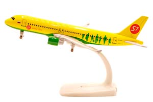 AIRBUS A320 SYBERIA S7 AIRLINES (20 CM LONG) | AIRBUS A320 АЭРОБУС А320 СИБИРЬ S7 ДЛИНА 20 СМ 
