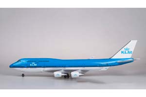 BOEING 747 KLM / МОДЕЛЬ САМОЛЕТА БОИНГ 747 КЛМ (С ОСВЕЩЕНИЕМ САЛОНА НА ШАССИ ДЛИНА 47 СМ) — фото 11