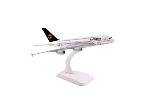 AIRBUS A380 LUFTHANSA (19 CM LONG) | МОДЕЛЬ САМОЛЕТА AIRBUS АЭРОБУС A380 АВИАКОМПАНИЯ ЛЮФТГАНЗА ДЛИНА МОДЕЛИ 19 СМ — фото 3