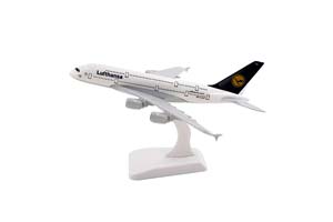AIRBUS A380 LUFTHANSA (19 CM LONG) | МОДЕЛЬ САМОЛЕТА AIRBUS АЭРОБУС A380 АВИАКОМПАНИЯ ЛЮФТГАНЗА ДЛИНА МОДЕЛИ 19 СМ — фото 4