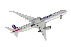 BOEING 777 AMERICAN AIRLINES / МОДЕЛЬ САМОЛЕТА БОИНГ АМЕРИКАН ЭРЛАЙНС (ДЛИНА 20 СМ) — фото 6