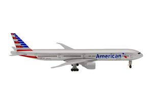 BOEING 777 AMERICAN AIRLINES / МОДЕЛЬ САМОЛЕТА БОИНГ АМЕРИКАН ЭРЛАЙНС (ДЛИНА 20 СМ) — фото 8
