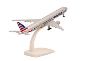 BOEING 777 AMERICAN AIRLINES / МОДЕЛЬ САМОЛЕТА БОИНГ АМЕРИКАН ЭРЛАЙНС (ДЛИНА 20 СМ) — фото 2