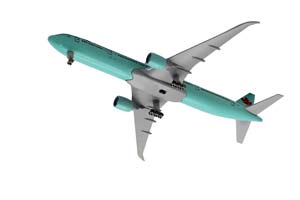 BOEING 777 CANADA AIRLINES / МОДЕЛЬ САМОЛЕТА BOEING БОИНГ 777 АВИАКОМПАНИЯ КАНАДА ЭЙРЛАЙНС (ДЛИНА 20 СМ) — фото 4