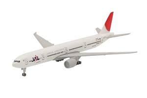 BOEING 777 JAPAN AIRLINES / МОДЕЛЬ САМОЛЕТА BOEING БОИНГ 777 АВИАКОМПАНИЯ ДЖАПАН ЭЙРЛАЙНС (ДЛИНА 20 СМ) — фото 6