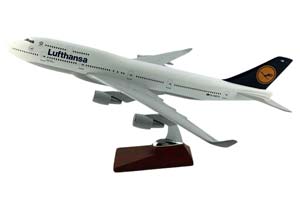BOEING 747 LUFTHANSA (47 CM LONG) | МОДЕЛЬ САМОЛЕТА BOEING 747 KLM БОИНГ ЛЮФТГАНЗА С ОСВЕЩЕНИЕМ САЛОНА НА ШАССИ ДЛИНА 47 СМ*БОИНГ