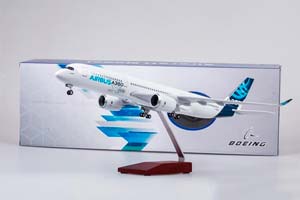AIRBUS A350 / МОДЕЛЬ САМОЛЕТА A350 ЭЙРБАС (С ОСВЕЩЕНИЕМ САЛОНА НА ШАССИ ДЛИНА 45 СМ) — фото 13