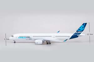 AIRBUS A350 / МОДЕЛЬ САМОЛЕТА A350 ЭЙРБАС (С ОСВЕЩЕНИЕМ САЛОНА НА ШАССИ ДЛИНА 45 СМ) — фото 10