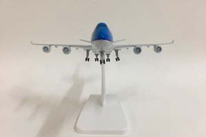 BOEING 747 KLM / МОДЕЛЬ САМОЛЕТА БОИНГ 747 КЛМ НА ШАССИ (ДЛИНА 20 СМ) — фото 4
