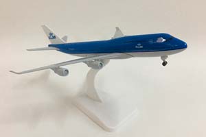 BOEING 747 KLM / МОДЕЛЬ САМОЛЕТА БОИНГ 747 КЛМ НА ШАССИ (ДЛИНА 20 СМ) — фото 6
