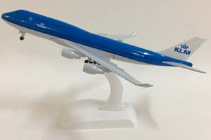 BOEING 747 KLM / МОДЕЛЬ САМОЛЕТА БОИНГ 747 КЛМ НА ШАССИ (ДЛИНА 20 СМ) — фото 2