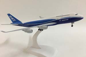 BOEING 747 ORIGINAL PAINT / МОДЕЛЬ САМОЛЕТА БОИНГ 747 ОРИГИНАЛЬНАЯ ОКРАСКА (ДЛИНА 20 СМ) — фото 2