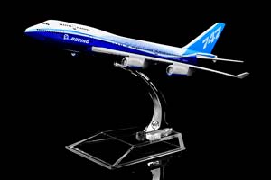 BOEING / МОДЕЛЬ САМОЛЕТА БОИНГ 747 ОРИГИНАЛЬНАЯ ОКРАСКА (ДЛИНА 16 СМ) — фото 3