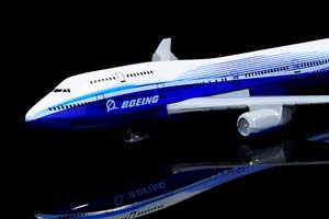 BOEING / МОДЕЛЬ САМОЛЕТА БОИНГ 747 ОРИГИНАЛЬНАЯ ОКРАСКА (ДЛИНА 16 СМ) — фото 6