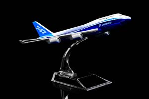 BOEING / МОДЕЛЬ САМОЛЕТА БОИНГ 747 ОРИГИНАЛЬНАЯ ОКРАСКА (ДЛИНА 16 СМ) — фото 2