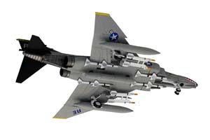 MCDONNELL DOUGLAS F4-С PHANTOM JOLLY ROGERS FLAG / МОДЕЛЬ САМОЛЕТА Ф4 ФАНТОМ С ПИРАТСКИМ ФЛАГОМ ВЕСЕЛЫЙ РОДЖЕР — фото 9