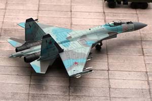 СУХОЙ-35, СЕРО-ГОЛУБОЙ КАМУФЛЯЖ ВВС РОССИИ (ДЛИНА 22 СМ) — фото 10