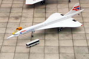 CONCORDE BRITISH AIRWAYS / МОДЕЛЬ САМОЛЕТА КОНКОРД БРИТИШ ЭРВЕЙС (ДЛИНА 30 СМ) — фото 12