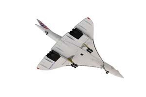 CONCORDE BRITISH AIRWAYS / МОДЕЛЬ САМОЛЕТА КОНКОРД БРИТИШ ЭРВЕЙС (ДЛИНА 30 СМ) — фото 4