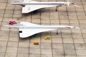 CONCORDE BRITISH AIRWAYS / МОДЕЛЬ САМОЛЕТА КОНКОРД БРИТИШ ЭРВЕЙС (ДЛИНА 30 СМ) — фото 6