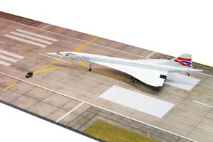 CONCORDE BRITISH AIRWAYS / МОДЕЛЬ САМОЛЕТА КОНКОРД БРИТИШ ЭРВЕЙС (ДЛИНА 30 СМ) — фото 9