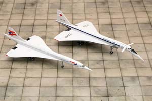 CONCORDE BRITISH AIRWAYS / МОДЕЛЬ САМОЛЕТА КОНКОРД БРИТИШ ЭРВЕЙС (ДЛИНА 30 СМ) — фото 11