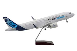 AIRBUS A320 NEO / МОДЕЛЬ САМОЛЕТА ЭЙРБАС 320 НЭО (С ОСВЕЩЕНИЕМ САЛОНА ДЛИНА 47 СМ) — фото 3