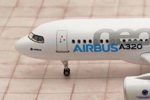 AIRBUS A320 NEO / МОДЕЛЬ САМОЛЕТА ЭЙРБАС 320 НЭО (С ОСВЕЩЕНИЕМ САЛОНА ДЛИНА 47 СМ) — фото 7