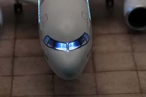AIRBUS A320 NEO / МОДЕЛЬ САМОЛЕТА ЭЙРБАС 320 НЭО (С ОСВЕЩЕНИЕМ САЛОНА ДЛИНА 47 СМ) — фото 10