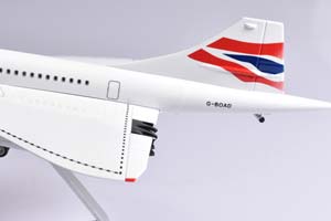 CONCORDE BRITISH AIRWAYS / МОДЕЛЬ САМОЛЕТА КОНКОРД БРИТИШ ЭРВЕЙС (С ОСВЕЩЕНИЕМ САЛОНА ДЛИНА 40 СМ) — фото 6