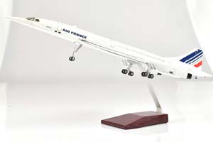 CONCORDE AIR FRANCE / МОДЕЛЬ САМОЛЕТА КОНКОРД ЭЙР ФРАНС (С ОСВЕЩЕНИЕМ САЛОНА ДЛИНА 40 СМ) — фото 3