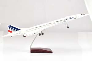 CONCORDE AIR FRANCE / МОДЕЛЬ САМОЛЕТА КОНКОРД ЭЙР ФРАНС (С ОСВЕЩЕНИЕМ САЛОНА ДЛИНА 40 СМ) — фото 12
