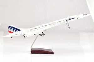 CONCORDE AIR FRANCE / МОДЕЛЬ САМОЛЕТА КОНКОРД ЭЙР ФРАНС (С ОСВЕЩЕНИЕМ САЛОНА ДЛИНА 40 СМ) — фото 4