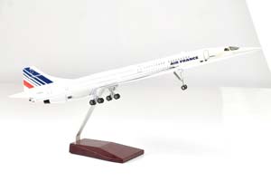 CONCORDE AIR FRANCE / МОДЕЛЬ САМОЛЕТА КОНКОРД ЭЙР ФРАНС (С ОСВЕЩЕНИЕМ САЛОНА ДЛИНА 40 СМ) — фото 5
