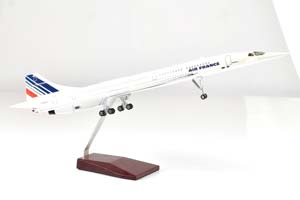 CONCORDE AIR FRANCE / МОДЕЛЬ САМОЛЕТА КОНКОРД ЭЙР ФРАНС (С ОСВЕЩЕНИЕМ САЛОНА ДЛИНА 40 СМ) — фото 6