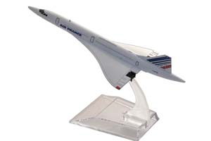 CONCORDE AIR FRANCE / МОДЕЛЬ САМОЛЕТА КОНКОРД ЭЙР ФРАНС (ДЛИНА 16 СМ НА ПОДСТАВКЕ) — фото 3