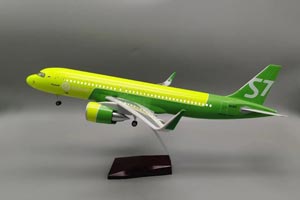 AIRBUS A320 NEO S7 SIBERIA / ЭЙРБАС А320 С7 СИБИРЬ (С ОСВЕЩЕНИЕМ САЛОНА ДЛИНА 45 СМ) — фото 12