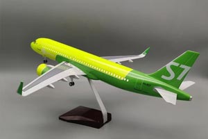 AIRBUS A320 NEO S7 SIBERIA / ЭЙРБАС А320 С7 СИБИРЬ (С ОСВЕЩЕНИЕМ САЛОНА ДЛИНА 45 СМ) — фото 14