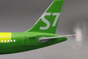 AIRBUS A320 NEO S7 SIBERIA / ЭЙРБАС А320 С7 СИБИРЬ (С ОСВЕЩЕНИЕМ САЛОНА ДЛИНА 45 СМ) — фото 4