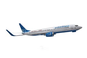 BOEING 737-800 POBEDA / БОИНГ 737-800 ПОБЕДА (С ОСВЕЩЕНИЕМ САЛОНА ДЛИНА 45 СМ) — фото 4