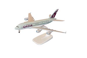 AIRBUS A380 QATAR / МОДЕЛЬ САМОЛЕТА A380 ЭЙРБАС QATAR (ДЛИНА 20 СМ)**ЭЙРБАС АЭРОБУС АИРОБУС