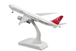 BOEING 777 TURKISH AIRLINES / МОДЕЛЬ САМОЛЕТА БОИНГ ТУРКИШ ЭРЛАЙНС (ДЛИНА 20 СМ) — фото 3