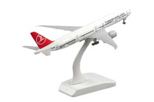 BOEING 777 TURKISH AIRLINES / МОДЕЛЬ САМОЛЕТА БОИНГ ТУРКИШ ЭРЛАЙНС (ДЛИНА 20 СМ) — фото 4