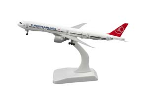 BOEING 777 TURKISH AIRLINES / МОДЕЛЬ САМОЛЕТА БОИНГ ТУРКИШ ЭРЛАЙНС (ДЛИНА 20 СМ) — фото 5