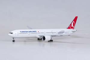 МОДЕЛЬ САМОЛЕТА BOEING 777 TURKISH AIRLINES / БОИНГ 777 ТУРКИШ ЭРЛАЙНС (С ПОДСВЕТКОЙ ИЛЛЮМИНАТОРОВ ДЛИНА 47 СМ) — фото 7
