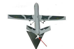 AVIC WING LOONG UAV STRATEGIC RECONNAISSANCE / АВИК УДАРНЫЙ БЕСПИЛОТНИК ВВС КИТАЯ (ДЛИНА 40 СМ) — фото 3