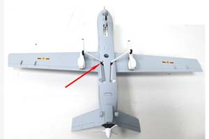 AVIC WING LOONG UAV STRATEGIC RECONNAISSANCE / АВИК УДАРНЫЙ БЕСПИЛОТНИК ВВС КИТАЯ (ДЛИНА 40 СМ) — фото 5