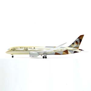 BOEING 787 DREAMLINER ETIHAD / БОИНГ ДРИМЛАЙНЕР ЭТИХАД (С ПОДСВЕТКОЙ САЛОНА/ДЛИНА 46 СМ) — фото 4